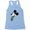 mickey puke Racerback Tank
