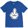 ski glove V-Neck Tee