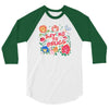 learn from the flowers 3/4 Sleeve Shirt