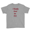 i finally fixed the sink Youth Tee