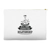 I Am Music Actually In A Very Commited Relationship Accessory Pouches