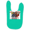 star spangled hammered Baby Bibs