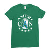 america newthumb Ladies Fitted T-Shirt