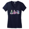 down at the milk bar Women's V-Neck T-Shirt