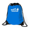 drummer evolution Drawstring Bags