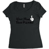 Want More Beer Please Black Women's Triblend Scoop T-shirt