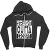 crossfit, straight outta Zipper Hoodie