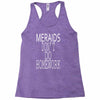 mermaids dont do homework Racerback Tank