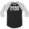nerd for life 3/4 Sleeve Shirt