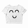 keep smile Crop Top
