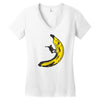 banana halfpipe Women's V-Neck T-Shirt