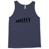evolution of a fisherman angler mens fishing t shirt Tank Top