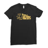 we built this city Ladies Fitted T-Shirt