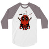 deadpool minion 3/4 Sleeve Shirt