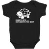 always late worth wait funny turtle tee Baby Bodysuit