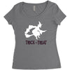witch halloween fancy Women's Triblend Scoop T-shirt