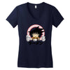 saiyan ramen Women's V-Neck T-Shirt