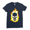 burning man Ladies Fitted T-Shirt