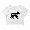 baby bear Crop Top