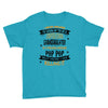 Super Cool Granddaughter Of A Freaking Awesome Pop Pop Youth Tee