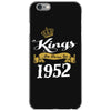 kings are born in 1952 iPhone 6/6s Case