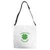 drinks well with others Adjustable Strap Totes