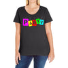 party party Ladies Curvy T-Shirt