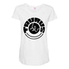 taurus airsoft pistool black logo Maternity Scoop Neck T-shirt