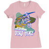 motorbike, love riding my dirtbike 1 Ladies Fitted T-Shirt