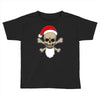 santa skull and crossbones Toddler T-shirt