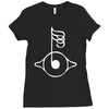 biophilia symbol Ladies Fitted T-Shirt