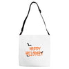 happy halloween . Adjustable Strap Totes