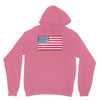 t-rex vintage american flag Unisex Hoodie