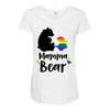 mama bear gay pride Maternity Scoop Neck T-shirt