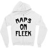 naps on fleek girls Zipper Hoodie