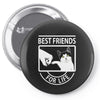 cat best friends for life Pin-back button