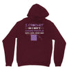i crochet so i don't choke people save a life, send yarn Unisex Hoodie