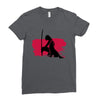 Wolf And Lady Ladies Fitted T-Shirt