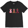 Three Cute But Angry Unicorn V-Neck Tee