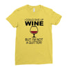 i could give up wine Ladies Fitted T-Shirt