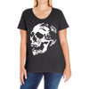 pixskull Ladies Curvy T-Shirt