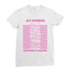 Joy Division Unknown Pleasures Ladies Fitted T-Shirt