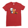 panda hug Ladies Fitted T-Shirt