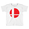 smash bros tribute unisex vinyl Toddler T-shirt
