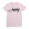 amazing 3 Ladies Fitted T-Shirt