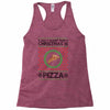 All I Want For Christmas Is Pizza Ugly Christmas For Light Racerback Tank