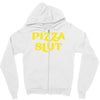 pizza slut funny diet gym workout new Zipper Hoodie