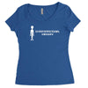 movie t shirt inspired by classic films   paul Women's Triblend Scoop T-shirt