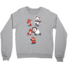red fusion Crewneck Sweatshirt