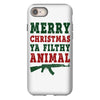 Merry Christmas Ya Filthy Animal iPhone 8